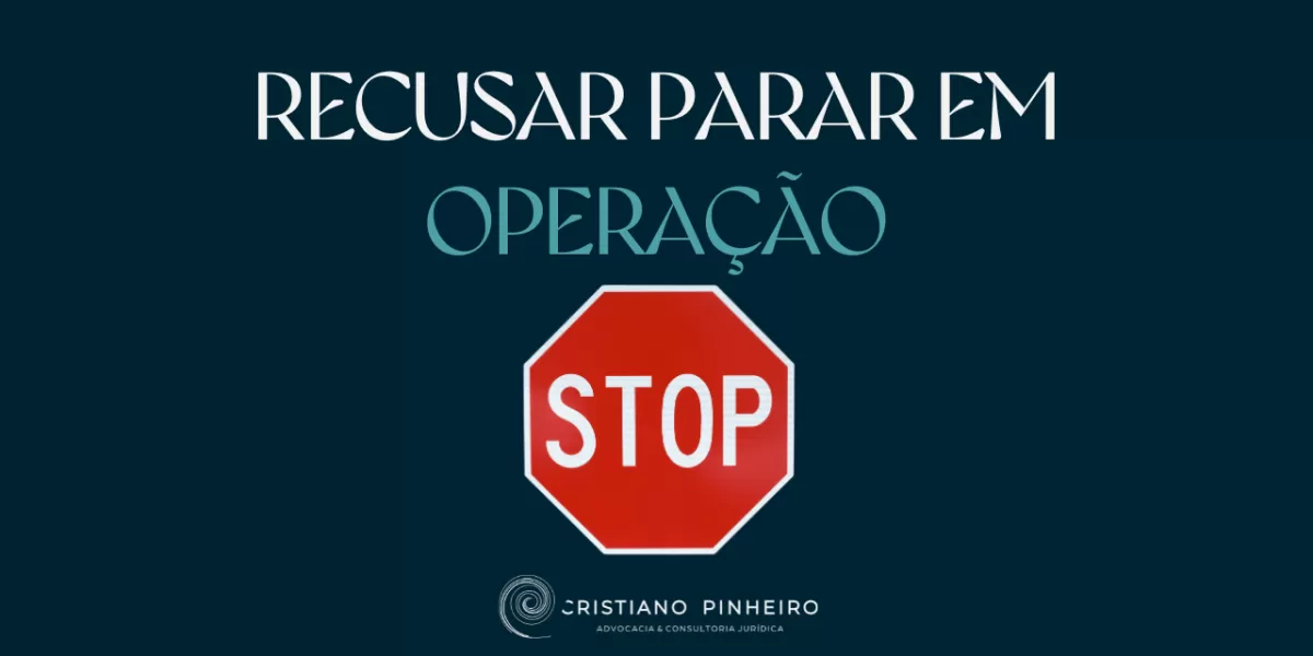 O que acontece se recusar parar numa operação STOP da polícia ...